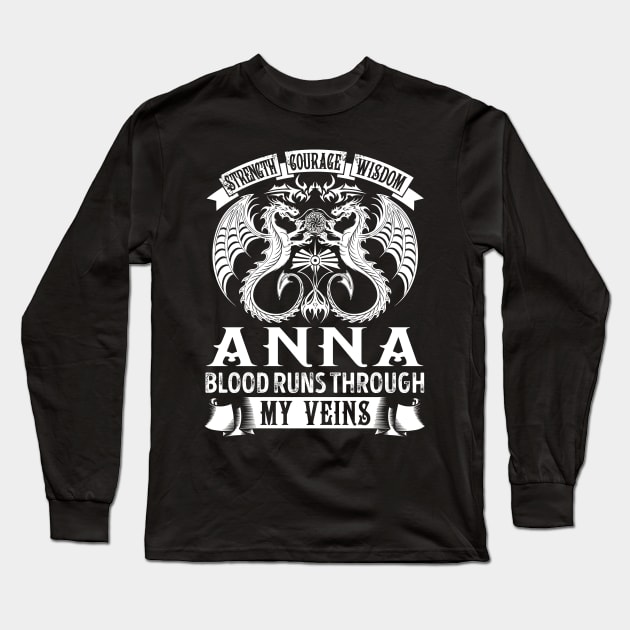 ANNA Long Sleeve T-Shirt by Kallamor